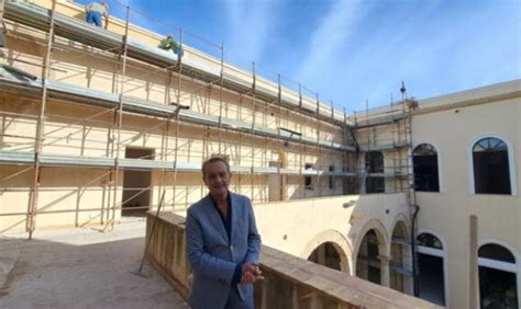 Lavori A Chiostro San Domenico Di Trapani Tranchida Lo Trasformeremo