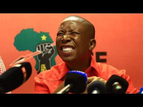 Cic Julius Malema Press Conference Youtube