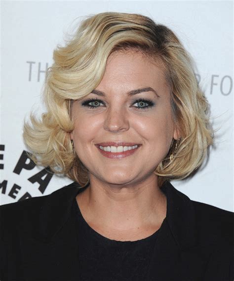 Kirsten Storms Short Wavy Light Blonde Hairstyle