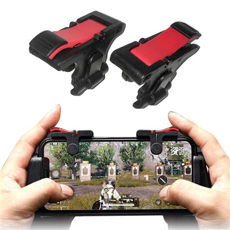 Buy For Pubg D9 Left Right Mobile Phone Gaming Triggers Game Controller Gamepad At Affordable