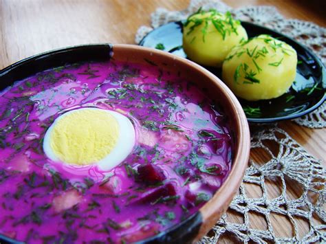 Deliciouseurope Lithuanian Cold Beet Soup Šaltibarščiai