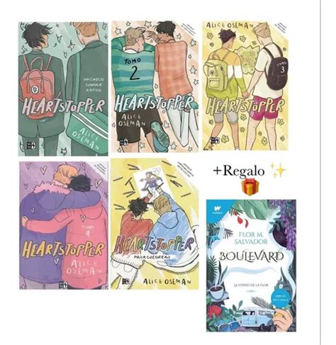 Heartstopper Libros Colorear Regalo Boulevard Meses Sin Intereses