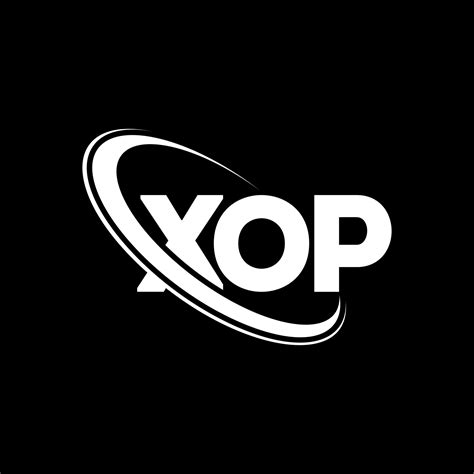 XOP logo. XOP letter. XOP letter logo design. Initials XOP logo linked