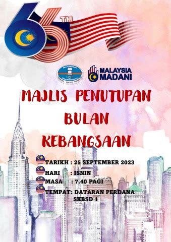 Buku Program Majlis Penutupan Bulan Kebangsaan Hanisnurul Flip Pdf