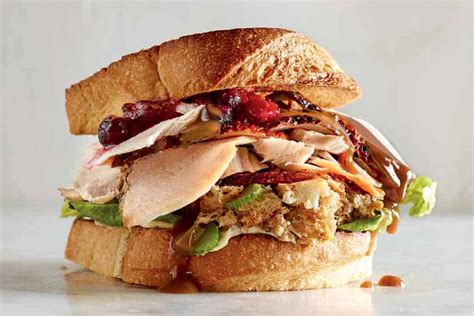 Turkey Cranberry Sandwich with Stuffing – Leite's Culinaria