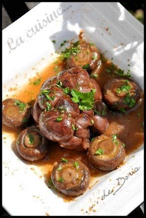 Rognons de veau sauce Madère Sauce madere Rognons de veau Plat sans