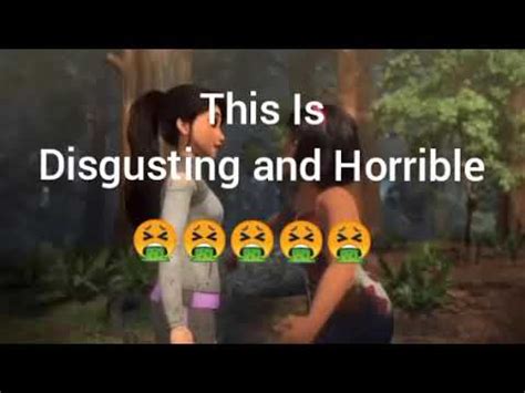 Jurassic World Camp Cretaceous Yaz N Sammy Kiss Disgusting Youtube