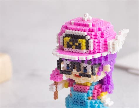 Arale Norimaki 3D Perler Bead Pattern Tutorial Etsy Singapore