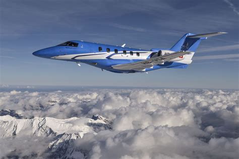 PC 24 Super Versatile Jet Over Swiss Alps PC 24 Pilatus Aircraft Ltd