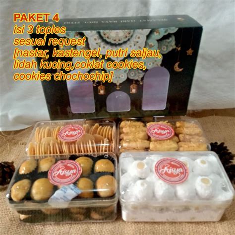 Jual Paket Hampers Lebaran Hari Raya Idul Fitri Kue Kering Nastar