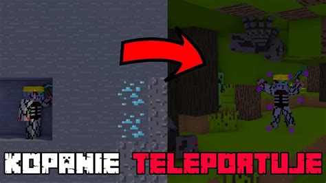 Minecraft Ale Kopanie Bloków Mnie Teleportuje Youtube