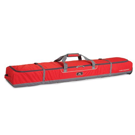 Deluxe Wheeled Double Ski Bag