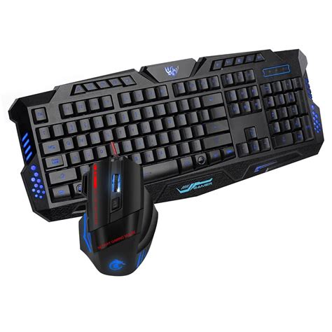 HXSJ Professional Gaming Keyboard Gaming Mouse Set For Computer Gamer ...