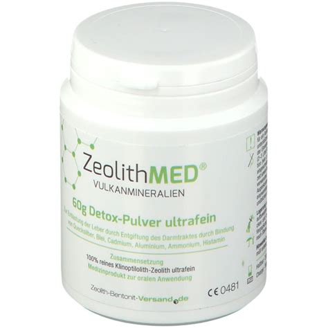 ZeolithMED Detox Pulver Ultrafein 60 G Shop Apotheke