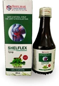 Shelmak Lifesciences Shelflex Herbal Pain Relief Syrup Ml In Pain