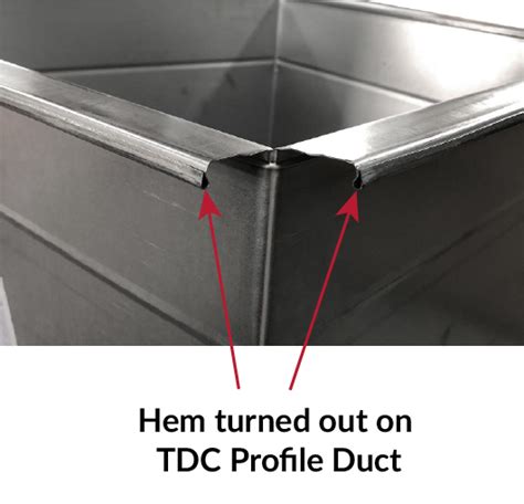 Tdc Vs Tdf Profile Conklin Metal Industries