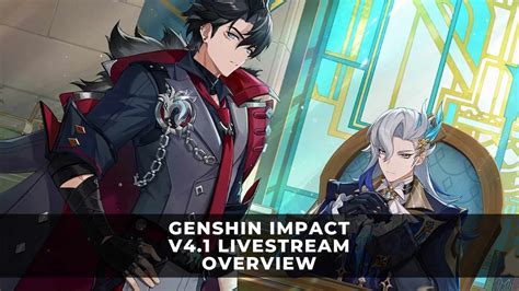 Genshin Impact Version 4.1 Livestream: Fontaine Expansion, 3rd ...