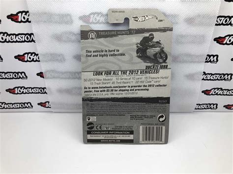 2012 Hot Wheels Ducati 1098R Treasure Hunt Mainline Treasure Hunts 12