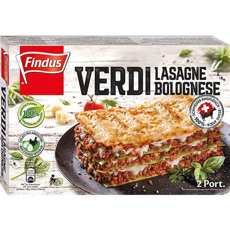 Findus Lasagne Verdi Bolognese Migros Online