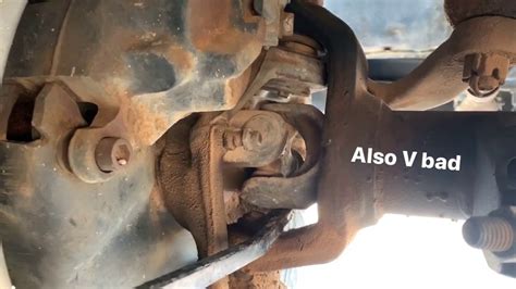 K5 Blazer Front Axle Shaft Play Youtube