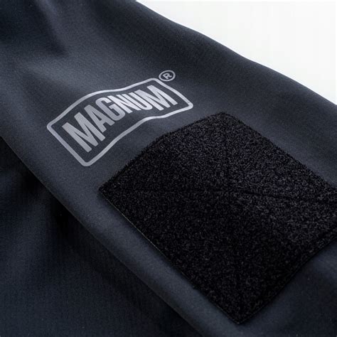 Kurtka Magnum Cervus softshell czarna XXL kaptur Aro Broń