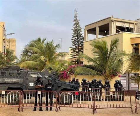 Abdou Karim Fofana Sur La Lev E Du Blocus Autour Du Domicile Du Leader