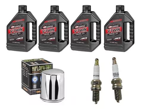 Harley Vrod Kit Aceite W Sintetico Y Bujias Harley Env O Gratis