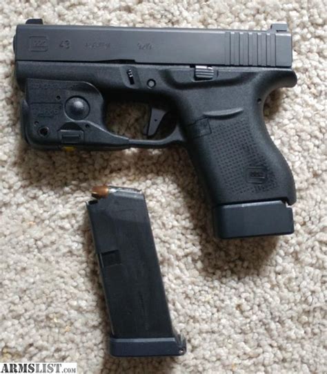 Armslist For Sale Trade Glock 43 With Tlr6 And Night Sights