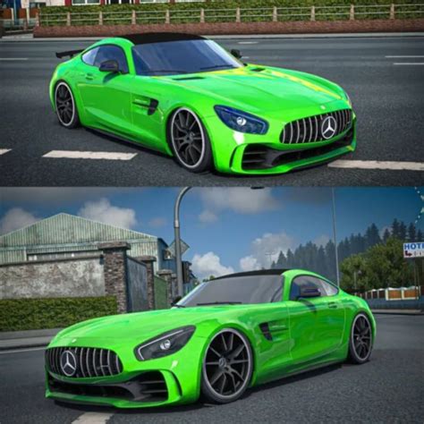 ETS 2 Mercedes Benz AMG GT R 2017 Modu 1 46 Game Mods TR Oyun