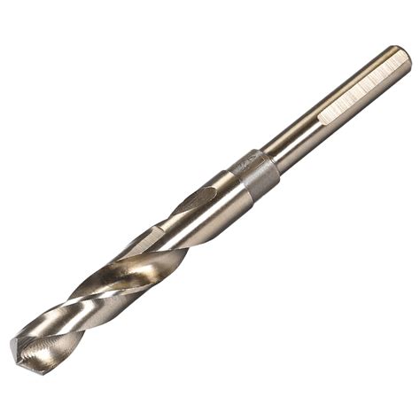 Reduced Shank Twist Drill Bits 14mm High Speed Steel HSS 6542 With 10mm