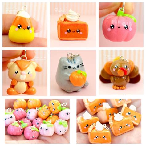 Polymer Clay Fall Kawaii Charms Crafty Amino