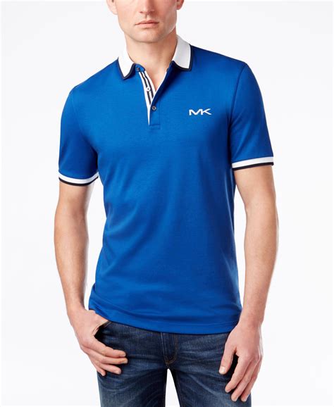 Micheal Kors Mens Embroidered Logo Polo Polos Men Macys Polo T Shirts Michael Kors