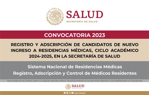 CONVOCATORIA REGISTRO Y ADSCRIPCIÓN DE CANDIDATOS DE NUEVO INGRESO A