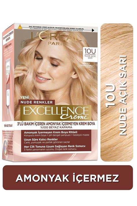 L Oreal Paris Excellence Creme Sa Boyas U Nude A K Sar Fiyat Trendyol