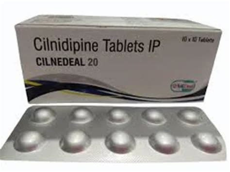 Cilnidipine 20 Mg Tablets At Rs 106 Stripe Ramdas Peth Nagpur ID