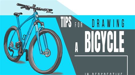 Tips On Drawing A Bicycle In Perspective Youtube