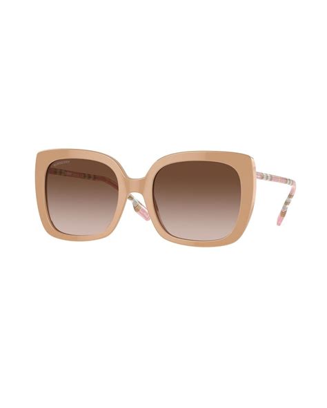 Burberry Caroll Brown Gradient Butterfly Sunglasses In Black Lyst