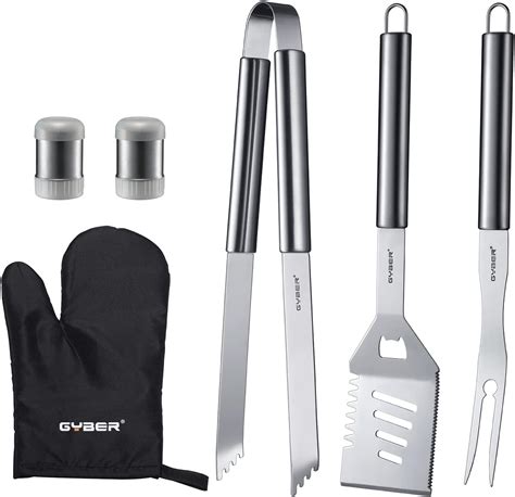 Amazon Gyber Piece Bbq Grill Tool Set Stainless Steel Spatula