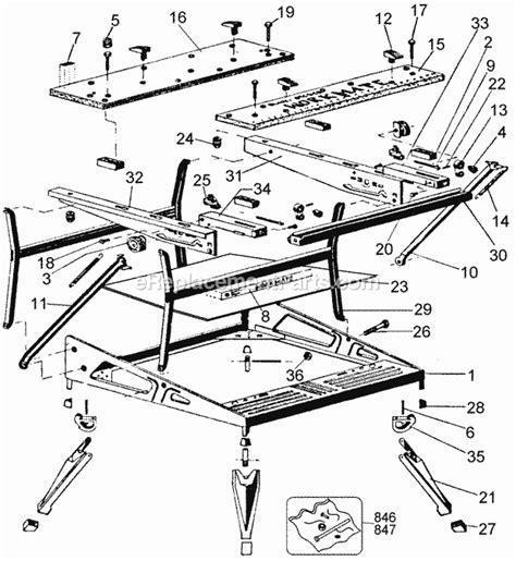 Black And Decker Workmate Replacement Parts Reviewmotors Co