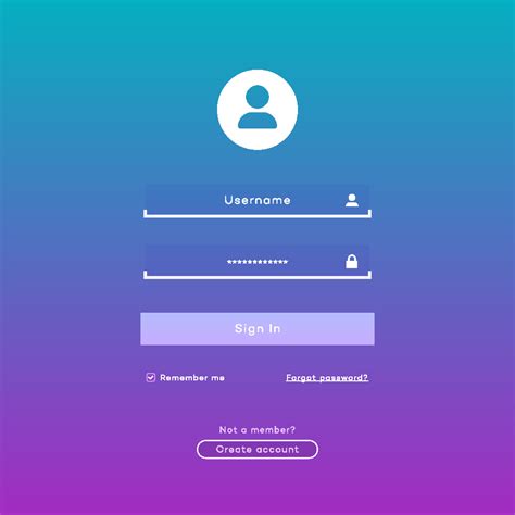 Login Page Vector Images at Kristina Hertz blog 