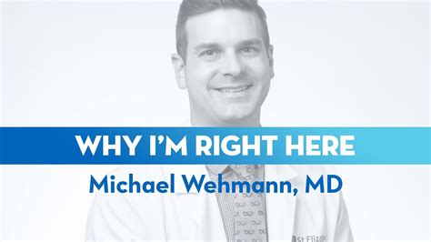 Im Dr Michael Wehmann And Im Right Here Youtube