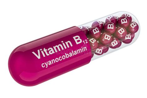 Vitamin B Cyanocobalamin Molecular Chemical Formula Infographics