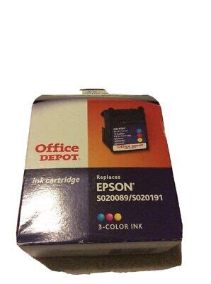 OFFICE DEPOT INK CARTRIDGE 3 COLOR INK | eBay