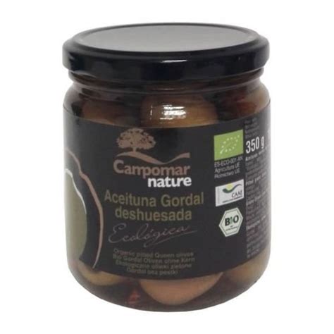 OLIWKI ZIELONE GORDAL BEZ PESTKI BIO 350 G CAMPOMAR NATURE CAMPOMAR