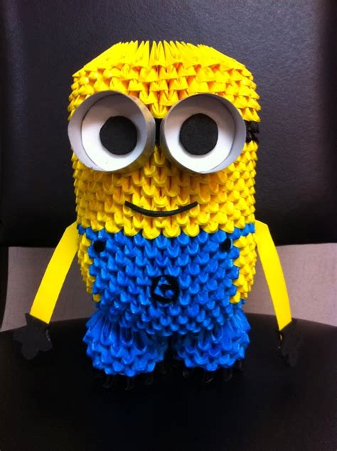 Origami Maniacs 3d Origami Minion