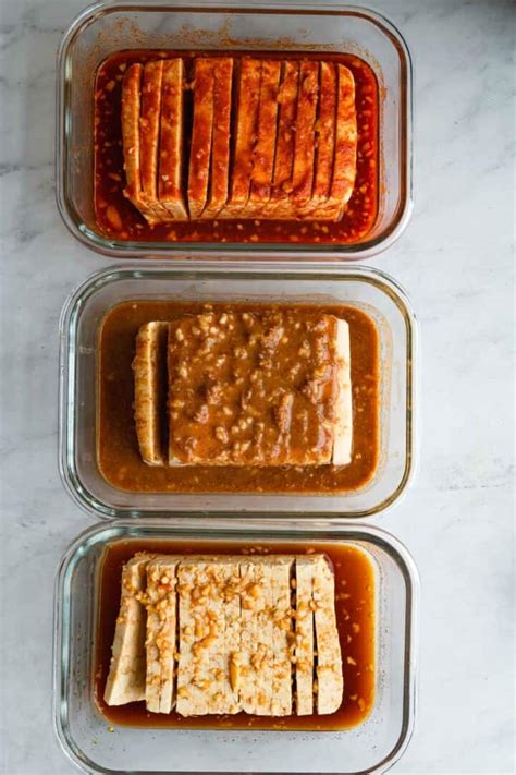 Easy Tofu Marinades (3 ways, 10 minutes) - Cooking For Peanuts