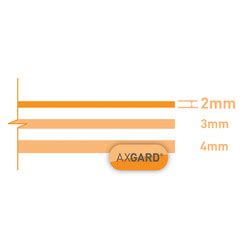 Axgard Polycarbonate Clear Impact Resisting Glazing Sheet 2mm 1000 X 3050mm