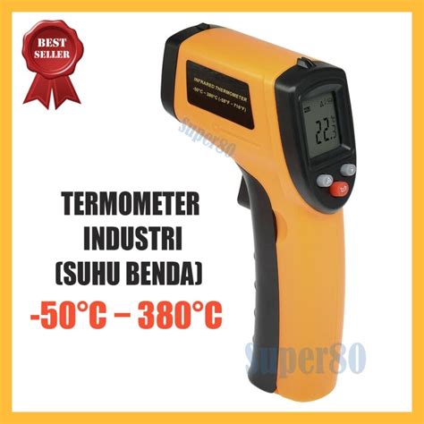 Jual Thermometer Infrared Digital Termometer Ir Infra Red Laser Thermo Gun Kota Surabaya