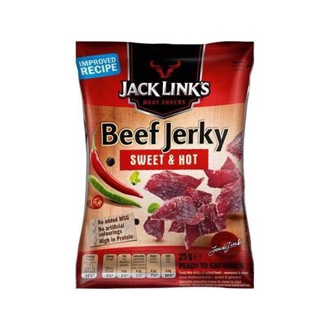 Jack Links Beef Jerky Sweet Hot Acquista Jack Links Beef Jerky Sweet Hot Online