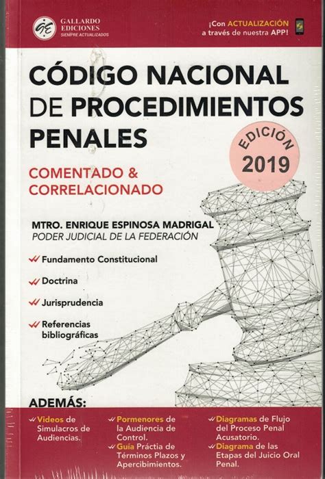 Libros En Derecho Codigo Nacional De Procedimientos Penales Comentado